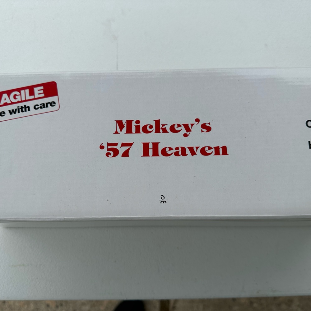 COPY - DANBURY MINT MICKEY MOUSE 57 CHEVY HEAVEN DIECAST CAR, Brand new in box.